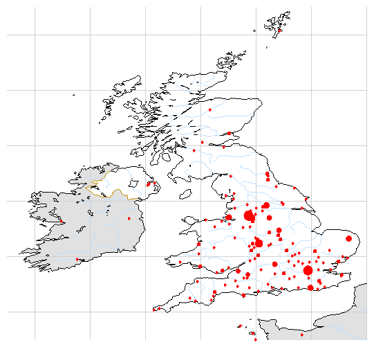 [Clickable Map of United Kingdom Juggling Clubs]